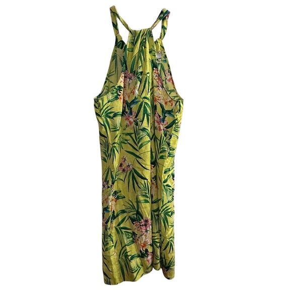 Tommy Bahama Women's XL Halter Midi Dress Exotic Floral Summer - Picture 1 of 11